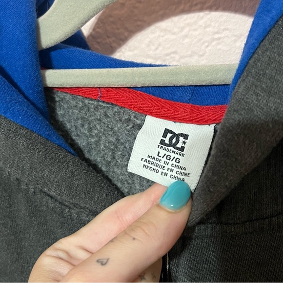 Y2K mcbling broho skater DC shoes hoodie - Picture 5 of 5